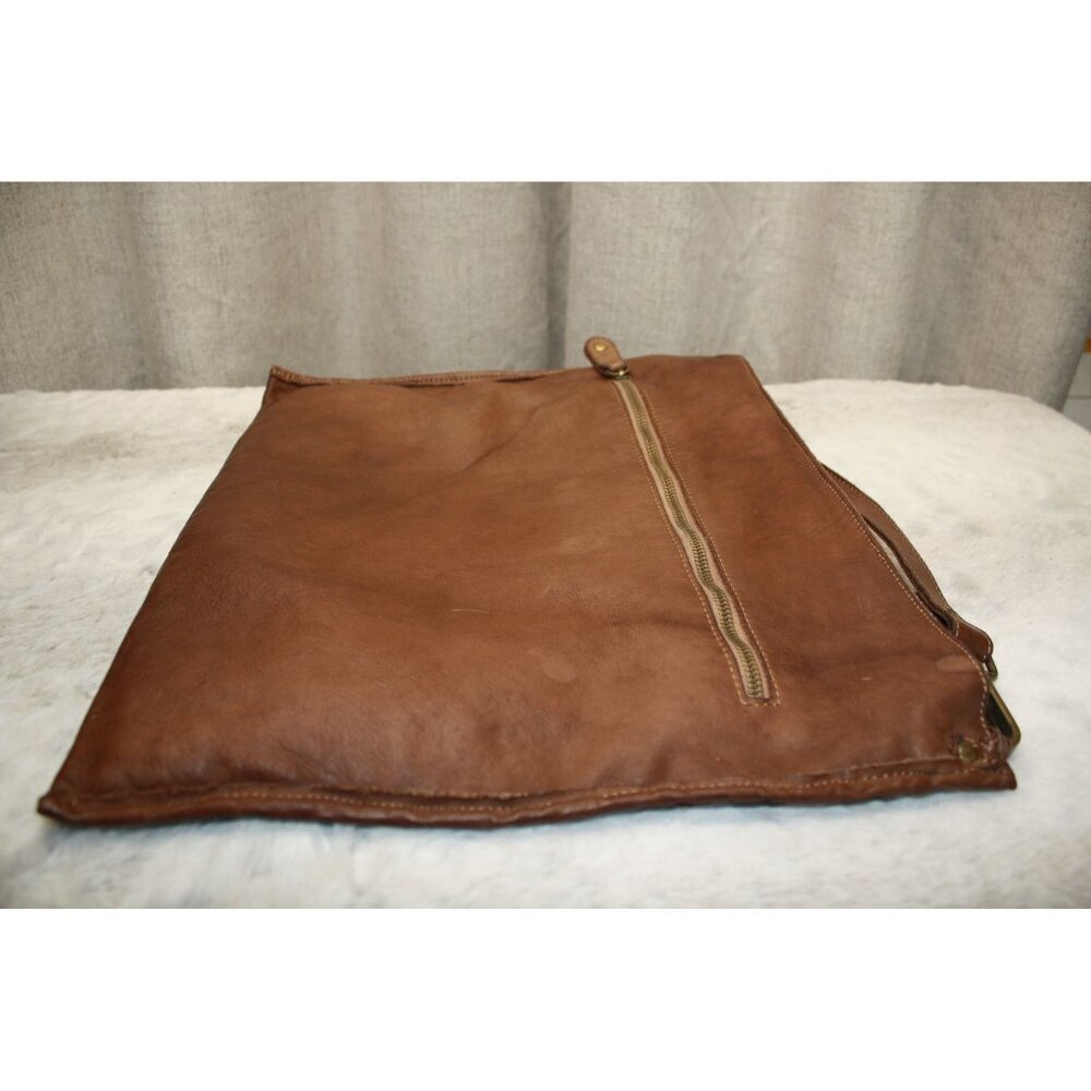 Civico 93 Leather Brown Purse Womens Made in Italy - Picture 3 of 10